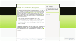 Desktop Screenshot of diepokerstrategie.wordpress.com