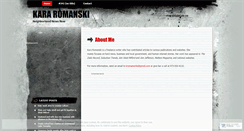 Desktop Screenshot of kromanski.wordpress.com