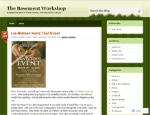 Tablet Screenshot of basementworkshop.wordpress.com