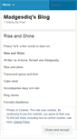 Mobile Screenshot of madgesdiq.wordpress.com