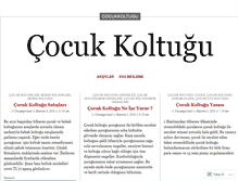 Tablet Screenshot of cocukkoltugu.wordpress.com