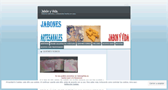 Desktop Screenshot of jabonyvida.wordpress.com