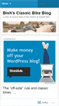 Mobile Screenshot of bishclassicbikes.wordpress.com