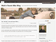 Tablet Screenshot of bishclassicbikes.wordpress.com