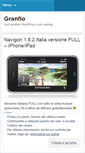 Mobile Screenshot of granfio.wordpress.com