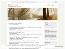 Tablet Screenshot of listof100.wordpress.com