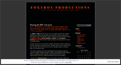 Desktop Screenshot of foxtrotcostumes.wordpress.com