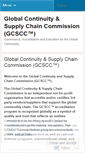 Mobile Screenshot of globalcontinuity.wordpress.com