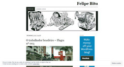 Desktop Screenshot of felipebitu.wordpress.com
