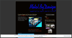 Desktop Screenshot of metalbydesign.wordpress.com