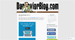 Desktop Screenshot of dantaylorblog.wordpress.com