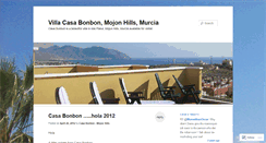 Desktop Screenshot of casabonbon.wordpress.com