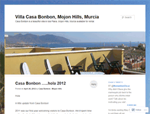 Tablet Screenshot of casabonbon.wordpress.com