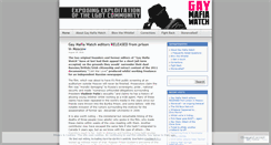 Desktop Screenshot of gaymafiawatch.wordpress.com