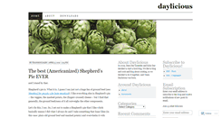 Desktop Screenshot of daylicious.wordpress.com