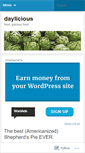 Mobile Screenshot of daylicious.wordpress.com