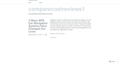 Desktop Screenshot of comparecostreviews1.wordpress.com