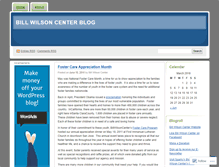 Tablet Screenshot of billwilsoncenter.wordpress.com