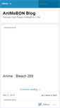 Mobile Screenshot of animabon.wordpress.com