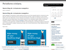 Tablet Screenshot of elperiodismocristiano.wordpress.com