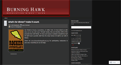 Desktop Screenshot of burninghawk.wordpress.com