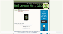 Desktop Screenshot of lennoncsc.wordpress.com