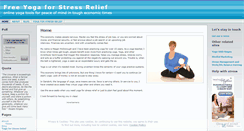 Desktop Screenshot of freeyoga.wordpress.com