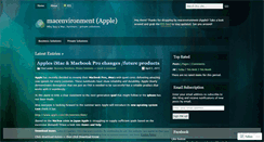 Desktop Screenshot of macenvironment.wordpress.com