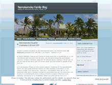 Tablet Screenshot of namokamoka.wordpress.com