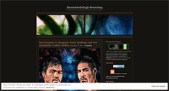 Desktop Screenshot of joshuatadena.wordpress.com