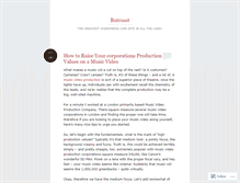 Tablet Screenshot of butrusst.wordpress.com
