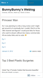 Mobile Screenshot of bunnybunny.wordpress.com