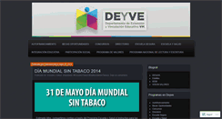 Desktop Screenshot of deyve.wordpress.com