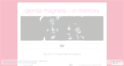 Desktop Screenshot of glendamagness.wordpress.com