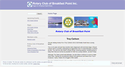 Desktop Screenshot of breakfastpointrotary.wordpress.com