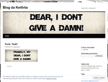 Tablet Screenshot of keithita.wordpress.com