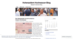 Desktop Screenshot of hohenzsenioren.wordpress.com