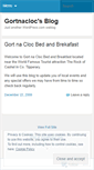 Mobile Screenshot of gortnacloc.wordpress.com