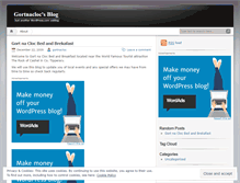 Tablet Screenshot of gortnacloc.wordpress.com