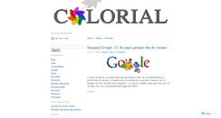 Desktop Screenshot of colorial.wordpress.com