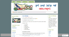 Desktop Screenshot of getyourscrapon.wordpress.com