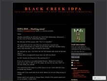 Tablet Screenshot of bcidpa.wordpress.com