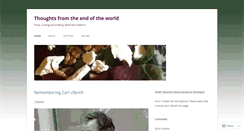 Desktop Screenshot of christineprado.wordpress.com