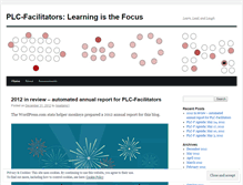 Tablet Screenshot of plcfacilitators.wordpress.com