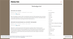 Desktop Screenshot of penguyen.wordpress.com