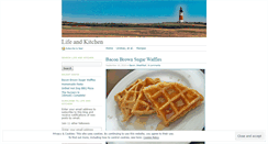 Desktop Screenshot of lifeandkitchen.wordpress.com