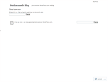 Tablet Screenshot of bubikacurrel.wordpress.com