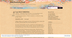 Desktop Screenshot of patchworkpost.wordpress.com