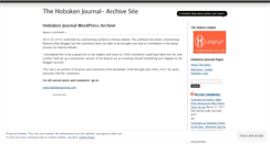 Desktop Screenshot of hobokenjournal.wordpress.com