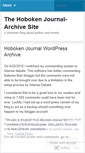 Mobile Screenshot of hobokenjournal.wordpress.com